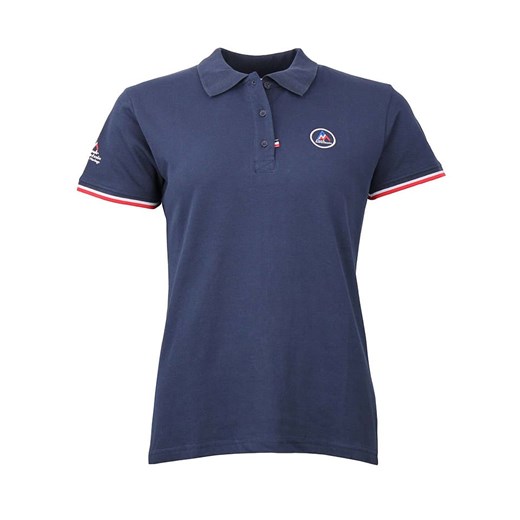 Peak Mountain Koszulka polo w kolorze granatowym ze sklepu Limango Polska w kategorii Bluzki damskie - zdjęcie 164791562