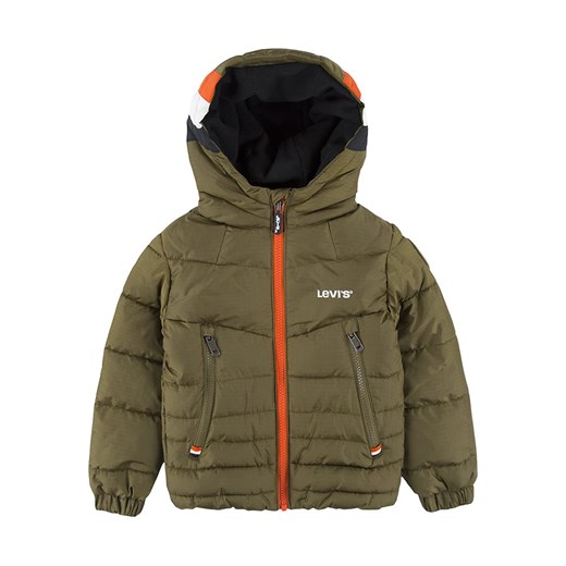 Levi&apos;s Kids Kurtka puchowa w kolorze khaki 104 Limango Polska wyprzedaż