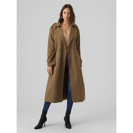 Vero Moda Trencz &quot;Chloe&quot; w kolorze khaki Vero Moda XS okazyjna cena Limango Polska