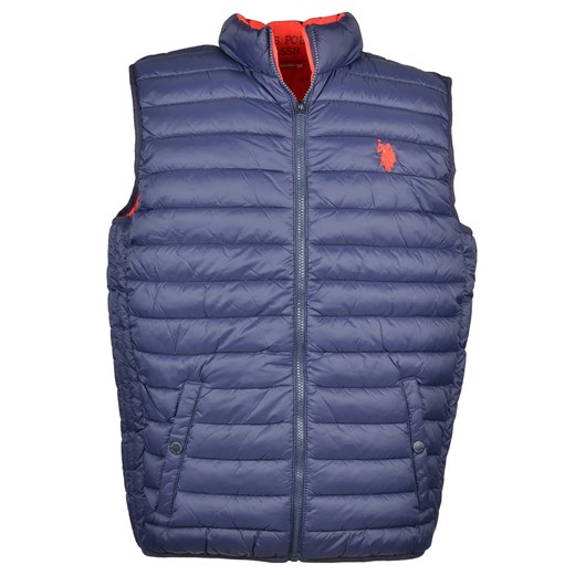 U.S. Polo Assn. Kamizelka pikowana w kolorze granatowym ze sklepu Limango Polska w kategorii Kamizelki męskie - zdjęcie 164793032