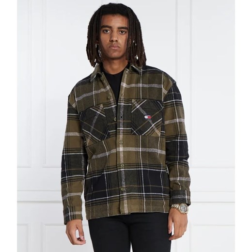 Tommy Jeans Koszula BRUSHED CHECK | Regular Fit Tommy Jeans XL promocja Gomez Fashion Store