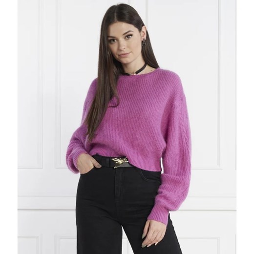 Patrizia Pepe Wełniany sweter | Cropped Fit ze sklepu Gomez Fashion Store w kategorii Swetry damskie - zdjęcie 164798461