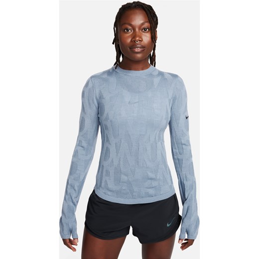 Damska środkowa warstwa ubioru do biegania Nike Running Division - Niebieski ze sklepu Nike poland w kategorii Bluzki damskie - zdjęcie 164801962