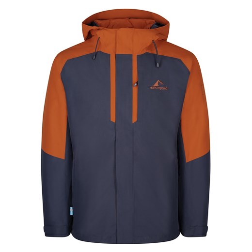 Westfjord Kurtka funkcyjna 3w1 "Skogafoss" w kolorze pomarańczowo-granatowym - id: 13219573 - marki Limango Polska - 164804144 Westfjord Kurtka funkcyjna 3w1 "Skogafoss" w kolorze pomarańczowo-granatowym ze sklepu Limango Polska w kategorii Kurtki męskie - zdjęcie 164804144