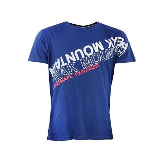 Peak Mountain Koszulka &quot;Cyclone&quot; w kolorze niebieskim ze sklepu Limango Polska w kategorii T-shirty męskie - zdjęcie 164804380