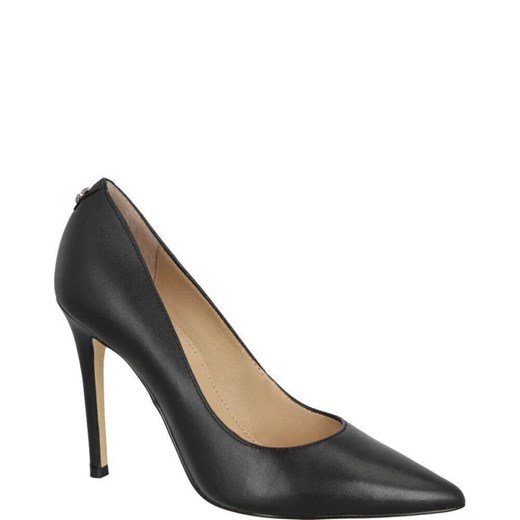 Czółenka Guess bez zapięcia na szpilce eleganckie z tworzywa sztucznego
