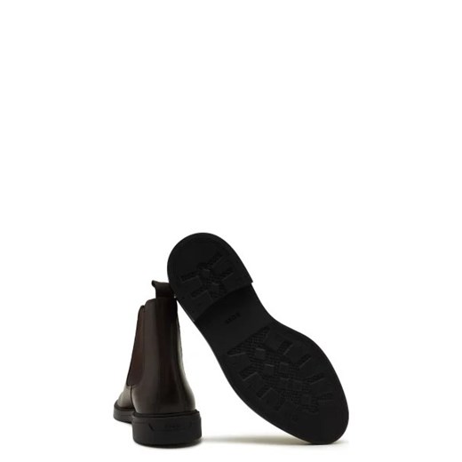 BOSS BLACK Skórzane sztyblety Calev_Cheb 44 promocyjna cena Gomez Fashion Store