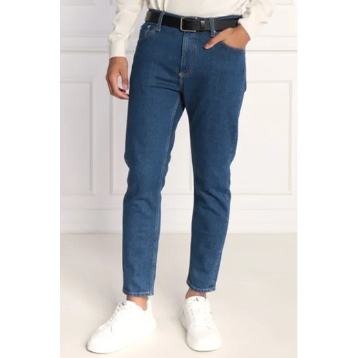 Jeansy męskie Calvin Klein bawełniane