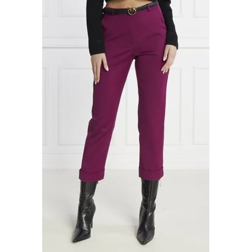 Pinko Wełniane spodnie | Regular Fit Pinko 42 wyprzedaż Gomez Fashion Store