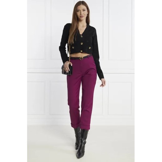 Pinko Wełniane spodnie | Regular Fit Pinko 40 promocja Gomez Fashion Store