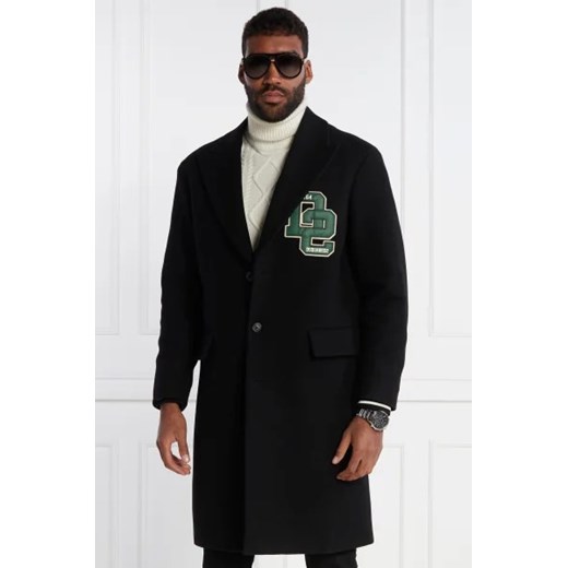 Dsquared2 Wełniany płaszcz Dsquared2 48 promocyjna cena Gomez Fashion Store