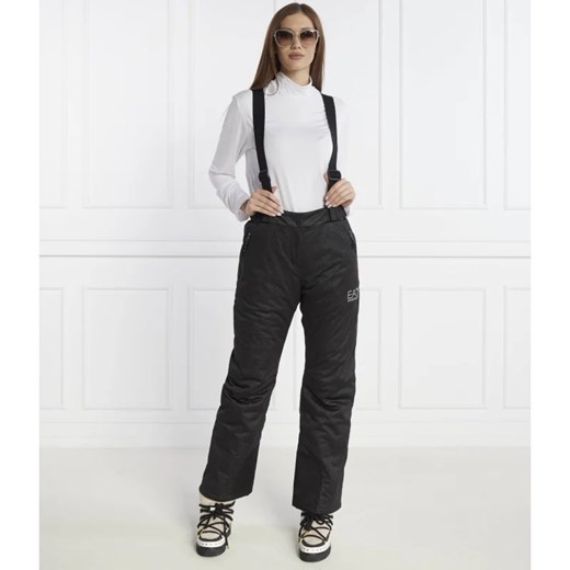 EA7 Spodnie narciarskie | Regular Fit ze sklepu Gomez Fashion Store w kategorii Spodnie damskie - zdjęcie 164806922