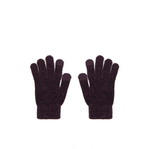 Cropp - Fioletowe rękawiczki z funkcją Touchscreen - fioletowy ze sklepu Cropp w kategorii Rękawiczki damskie - zdjęcie 164811432