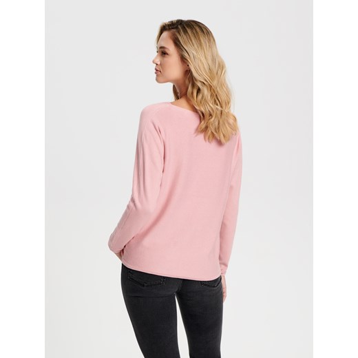 Sweter damski Sinsay z okrągłym dekoltem 