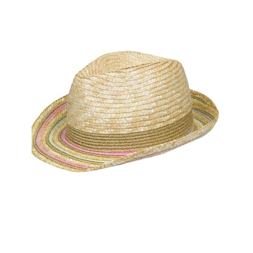 Döll Słomiany kapelusz w kolorze beżowym ze wzorem Döll 53 cm Limango Polska okazyjna cena