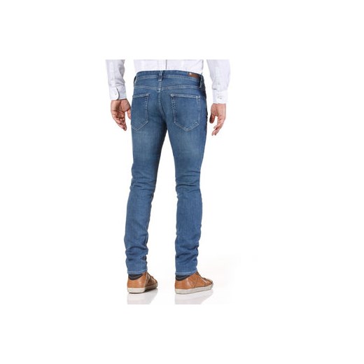 Geox Trousers - MAN TROUSERS geox-com niebieski jeans