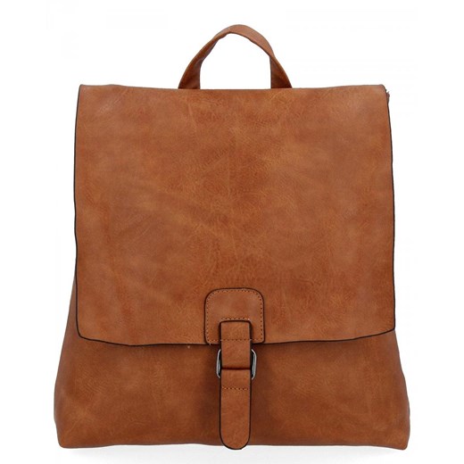 Stylowy Plecak Damski Vintage XL firmy Hernan HB0349 Rudy ze sklepu PaniTorbalska w kategorii Plecaki - zdjęcie 164876190