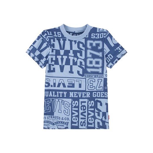Levi&apos;s Kids Koszulka w kolorze niebieskim ze sklepu Limango Polska w kategorii T-shirty chłopięce - zdjęcie 164879682