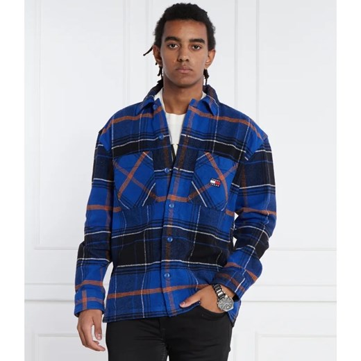 Tommy Jeans Koszula BRUSHED CHECK | Regular Fit ze sklepu Gomez Fashion Store w kategorii Koszule męskie - zdjęcie 164883221