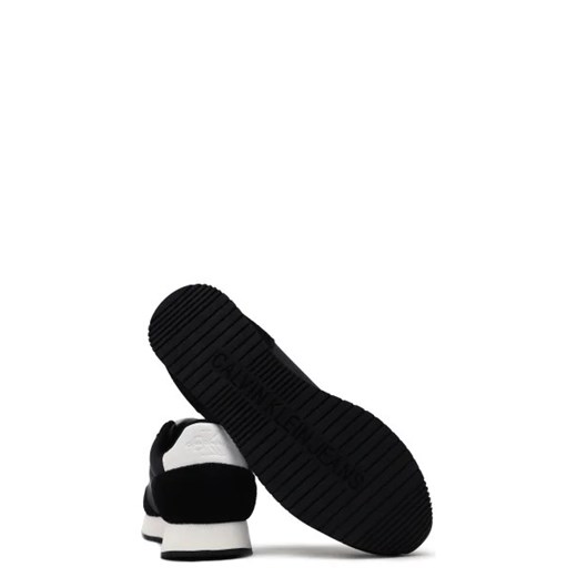 Buty sportowe męskie Calvin Klein sznurowane z tkaniny 