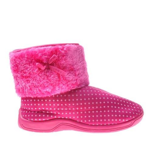 Domowe buty kapcie dla dzieci Różowe /B1-1  6866 S096/ ze sklepu Pantofelek24.pl w kategorii Kapcie dziecięce - zdjęcie 164889204