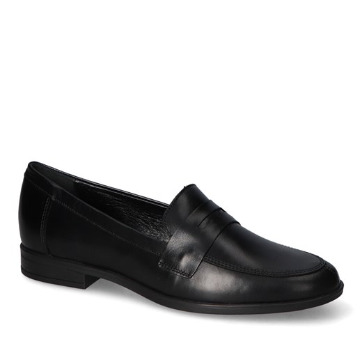 Mokasyny Ryłko K2R32_B_LE3 Czarne lico ze sklepu Arturo-obuwie w kategorii Mokasyny damskie - zdjęcie 164890493
