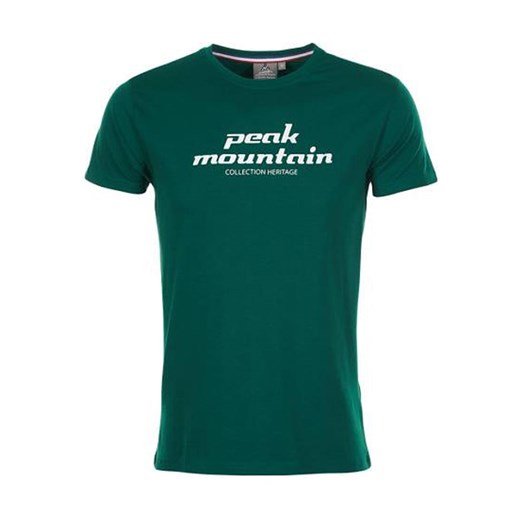 Peak Mountain Koszulka w kolorze zielonym ze sklepu Limango Polska w kategorii T-shirty męskie - zdjęcie 164893520