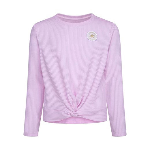 Converse Koszulka w kolorze jasnoróżowym ze sklepu Limango Polska w kategorii Bluzki dziewczęce - zdjęcie 164894174