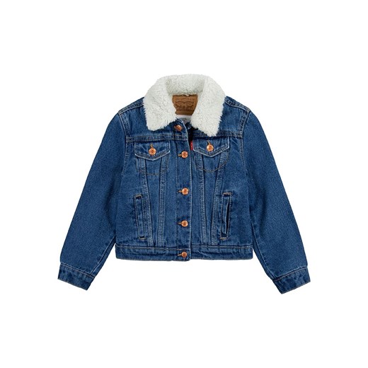 Levi's Kids Kurtka dżinsowa w kolorze niebieskim - id: 13587839 - marki Levi's - 164894260 Levi's Kids Kurtka dżinsowa w kolorze niebieskim ze sklepu Limango Polska w kategorii Kurtki dziewczęce - zdjęcie 164894260