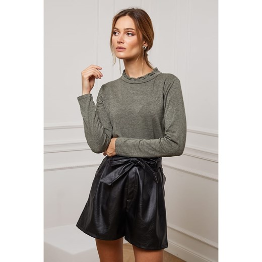 So Cachemire Koszulka &quot;Funel&quot; w kolorze khaki ze sklepu Limango Polska w kategorii Bluzki damskie - zdjęcie 164896723