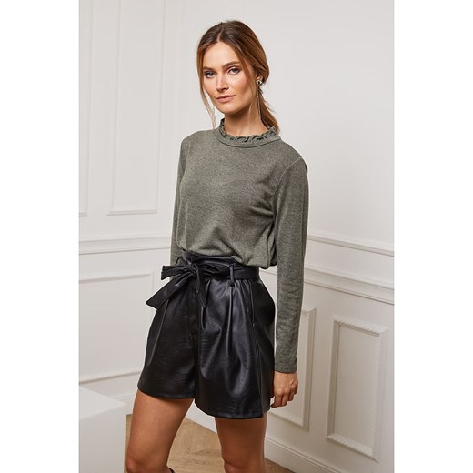 So Cachemire Koszulka &quot;Funel&quot; w kolorze khaki So Cachemire M okazja Limango Polska