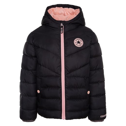 Converse Kurtka pikowana w kolorze czarnym ze sklepu Limango Polska w kategorii Kurtki dziewczęce - zdjęcie 164896761