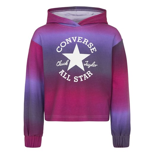 Converse Bluza w kolorze fioletowym ze sklepu Limango Polska w kategorii Bluzy dziewczęce - zdjęcie 164897410