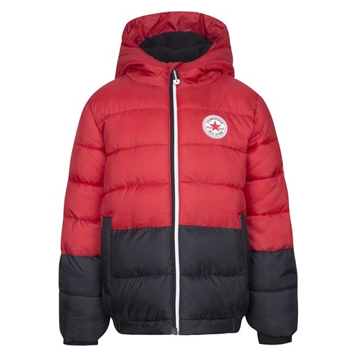Converse Kurtka pikowana w kolorze czerwono-czarnym ze sklepu Limango Polska w kategorii Kurtki chłopięce - zdjęcie 164900142