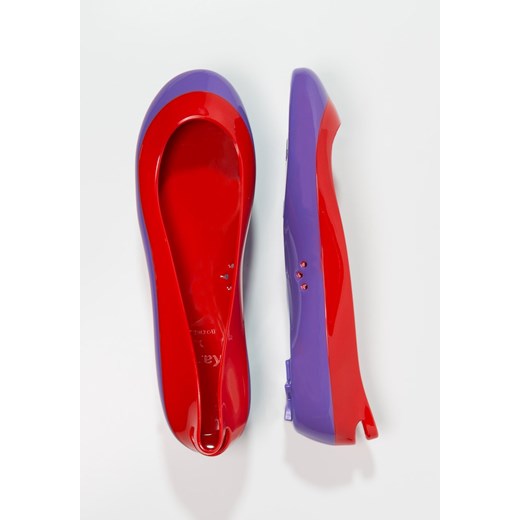 Kartell Baleriny viola/rosso zalando czerwony sztuczna