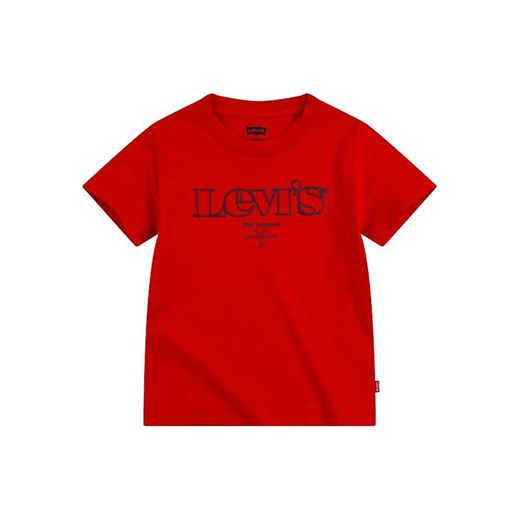 Levi&apos;s Kids Koszulka w kolorze czerwonym 176 okazyjna cena Limango Polska