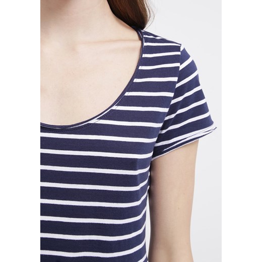 Zalando Essentials Tshirt basic navy/white zalando niebieski krótkie