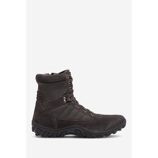 Buty zimowe męskie Lasocki casual sznurowane 