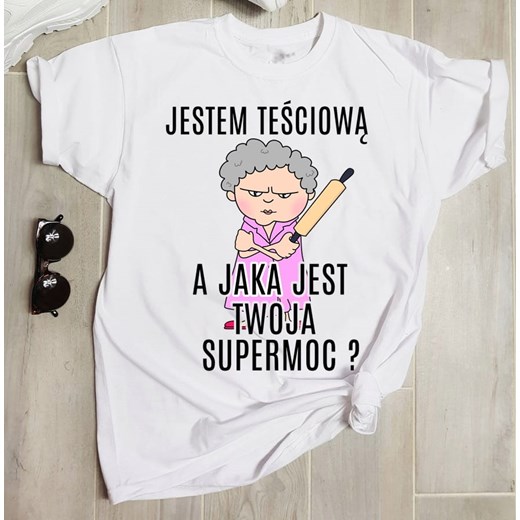 koszulka DLA TEŚCIOWEJ ze sklepu Time For Fashion w kategorii Bluzki damskie - zdjęcie 164920434
