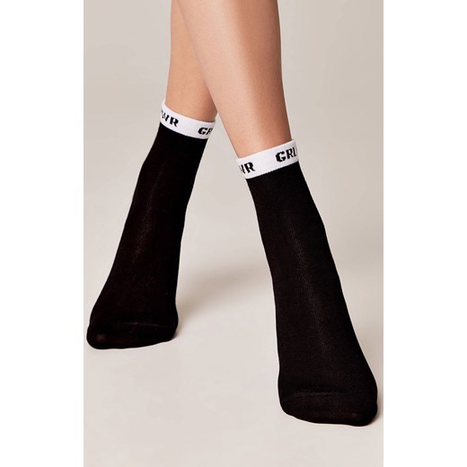 Czarne skarpetki damskie Classic, Kolor czarny, Rozmiar 36-37, Conte ze sklepu Intymna w kategorii Skarpetki damskie - zdjęcie 164925542