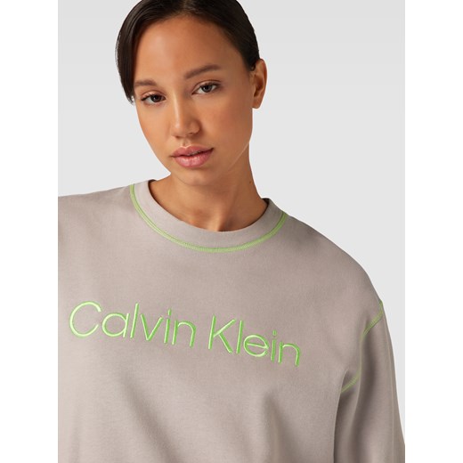 Bluza ze szwami w kontrastowym kolorze model ‘FUTURE SHIFT’ Calvin Klein Underwear XS Peek&Cloppenburg  okazyjna cena