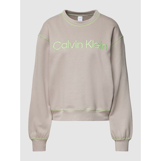 Bluza ze szwami w kontrastowym kolorze model ‘FUTURE SHIFT’ Calvin Klein Underwear XS promocja Peek&Cloppenburg 