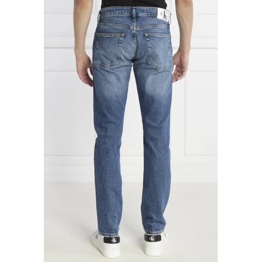 Jeansy męskie Calvin Klein z elastanu 