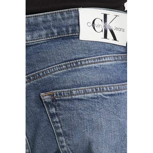 Jeansy męskie Calvin Klein z elastanu 
