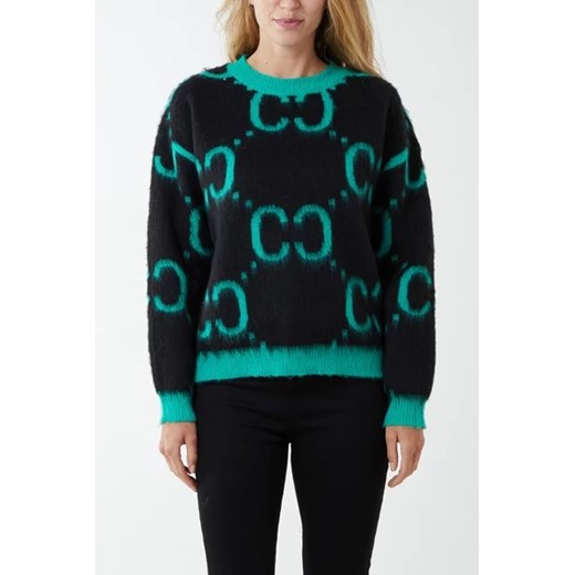 WILD FLOWER Sweter - Czarny - Kobieta - M/L(M/L) Wild Flower S/M(S/M) wyprzedaż Halfprice