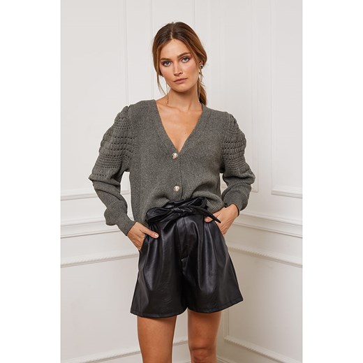 Joséfine Kardigan &quot;Cuvillier&quot; w kolorze khaki ze sklepu Limango Polska w kategorii Swetry damskie - zdjęcie 164932543