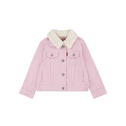 Levi&apos;s Kids Kurtka przejściowa w kolorze jasnoróżowym ze sklepu Limango Polska w kategorii Kombinezony i kurtki - zdjęcie 164938843