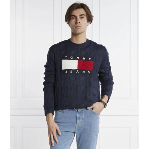 Tommy Jeans Sweter | Regular Fit Tommy Jeans L okazja Gomez Fashion Store