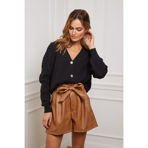 Joséfine Kardigan &quot;Cuvillier&quot; w kolorze czarnym ze sklepu Limango Polska w kategorii Swetry damskie - zdjęcie 164948450