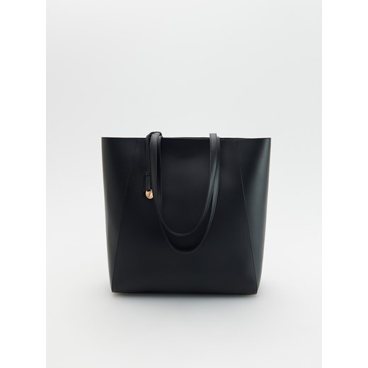 Reserved - Torebka shopper - czarny Reserved ONE SIZE Reserved